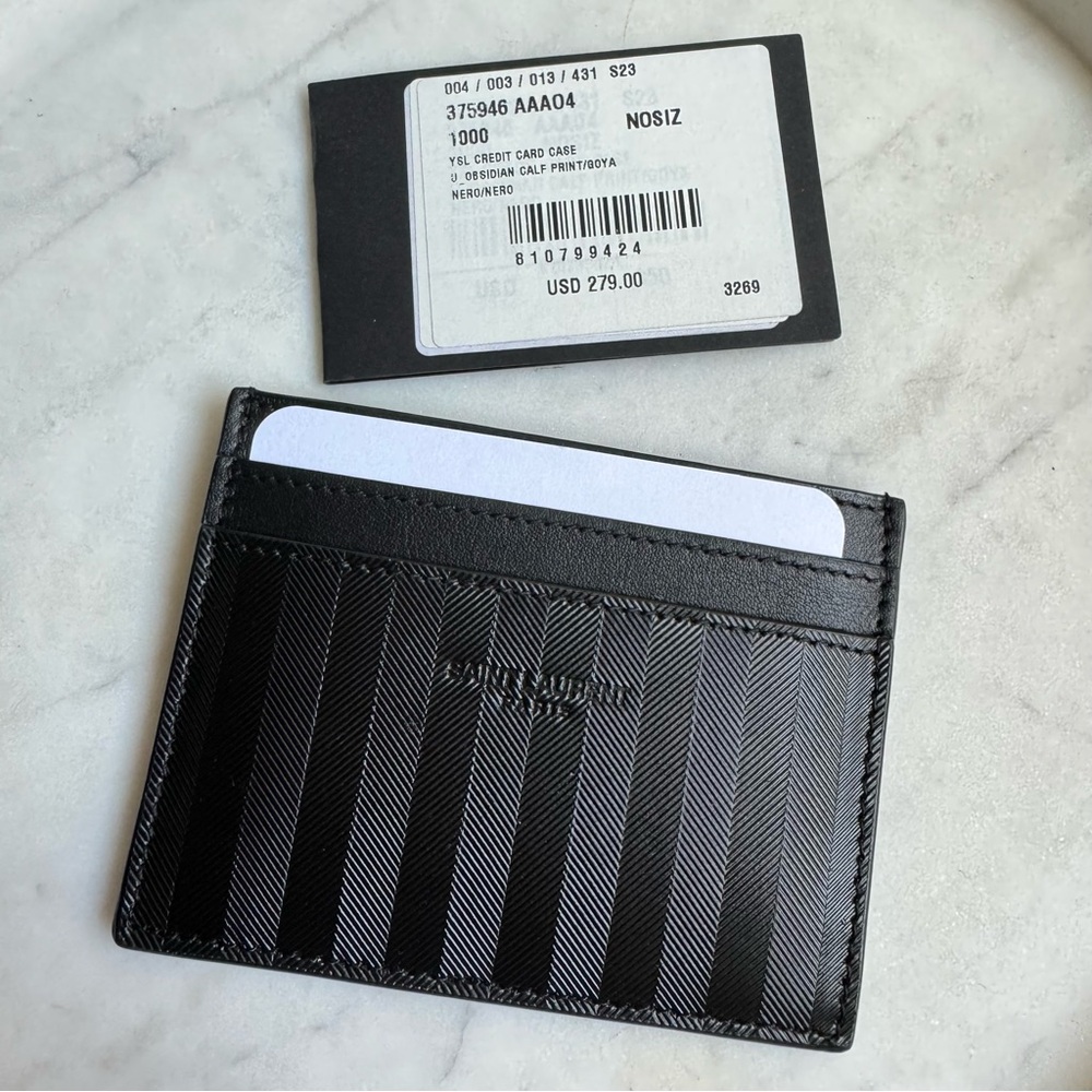 Saint Laurent Paris Men’s Cardholder Wallet